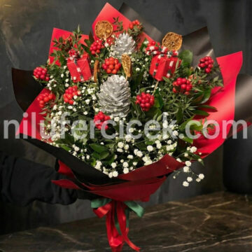 Kokina Çiçeği Yılbaşı Buketi